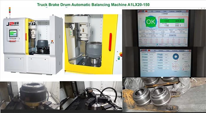 Truck brake drum balancer Truck brake drum balancer